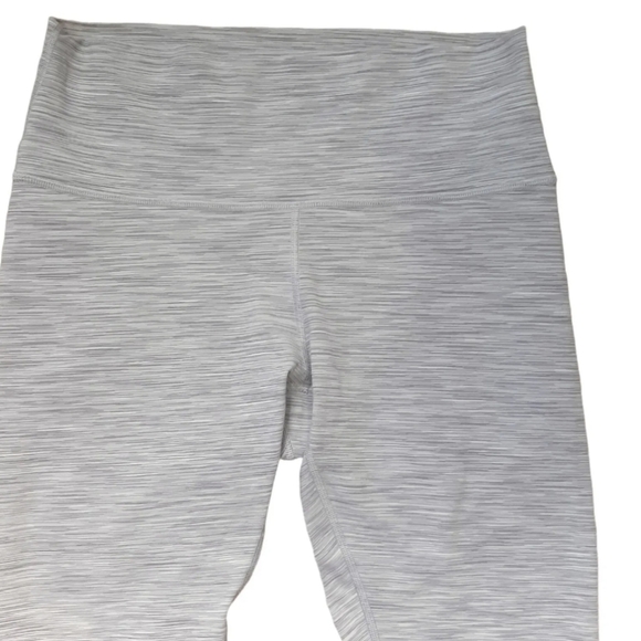 LULULEMON Wunder Under Hi-Rise Leggings UK 14 US 10 Grey Ombre Melange Yoga Gym - Picture 4 of 8